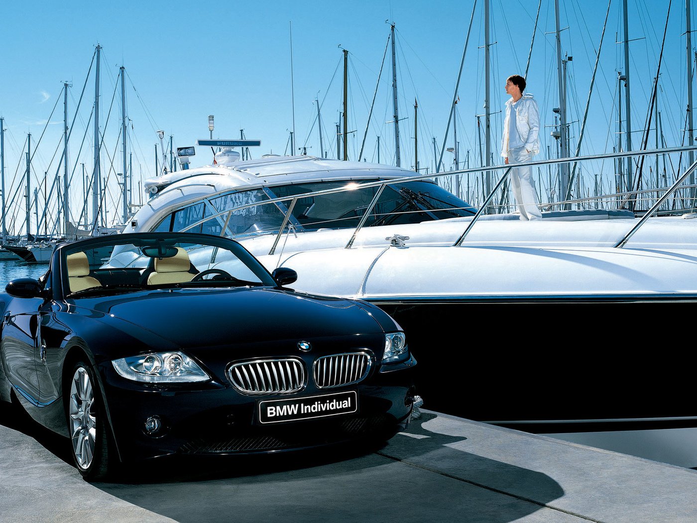 Обои машина, яхты, бмв, z4, machine, yachts, bmw разрешение 1920x1200 Загрузить