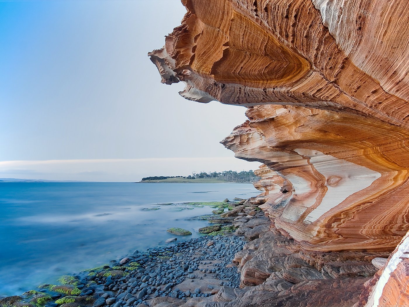 Обои море, скала, пляж, sea, rock, beach разрешение 1944x1296 Загрузить