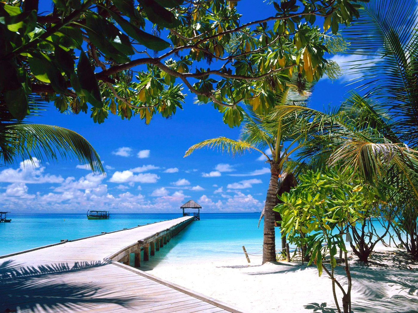 Обои пляж, тропики, мальдивы, beach, tropics, the maldives разрешение 2560x1920 Загрузить