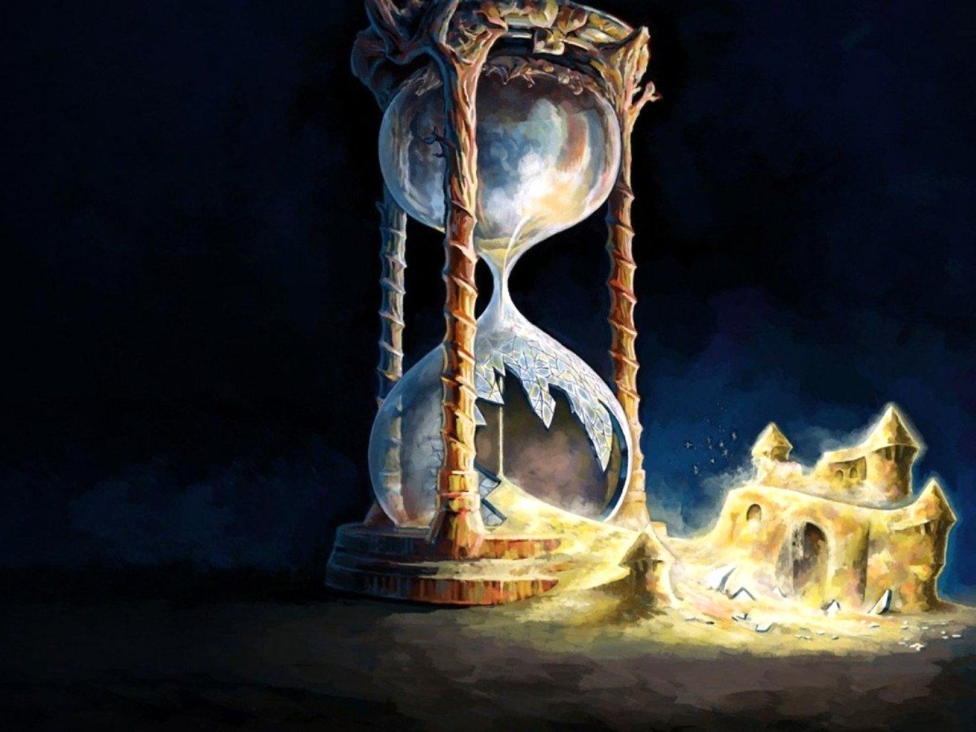 Обои арт, рисунок, часы, песочные часы, пясочные, песочный замок, art, figure, watch, hourglass, pesochnye разрешение 2000x1250 Загрузить