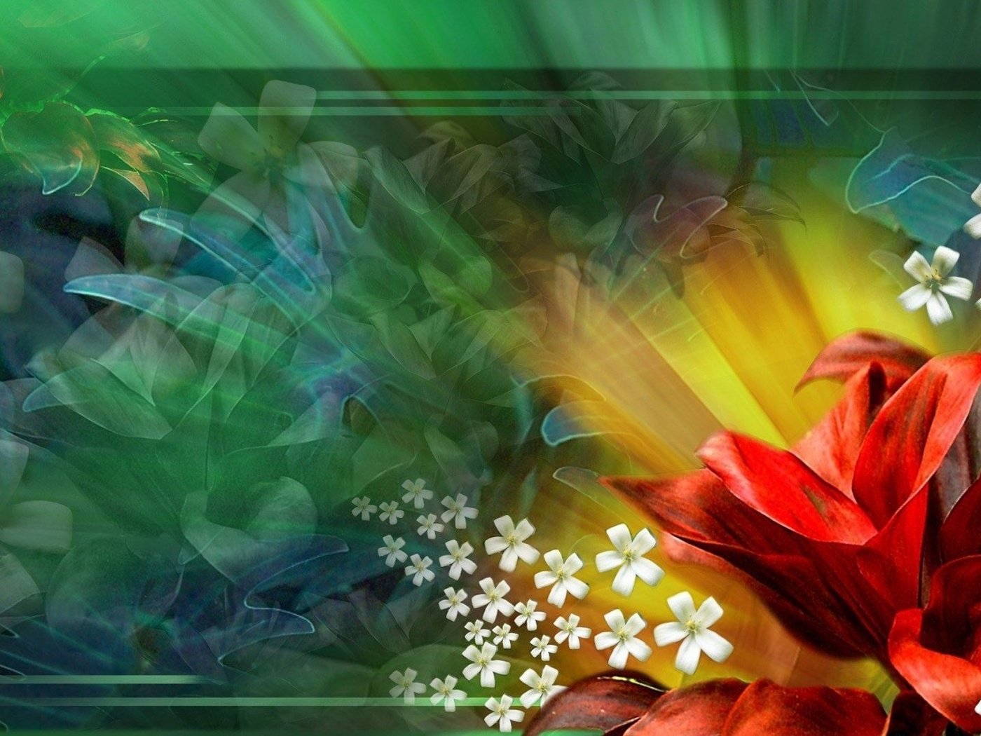 Обои цветы, абстракция, фон, букет, flowers, abstraction, background, bouquet разрешение 1920x1080 Загрузить
