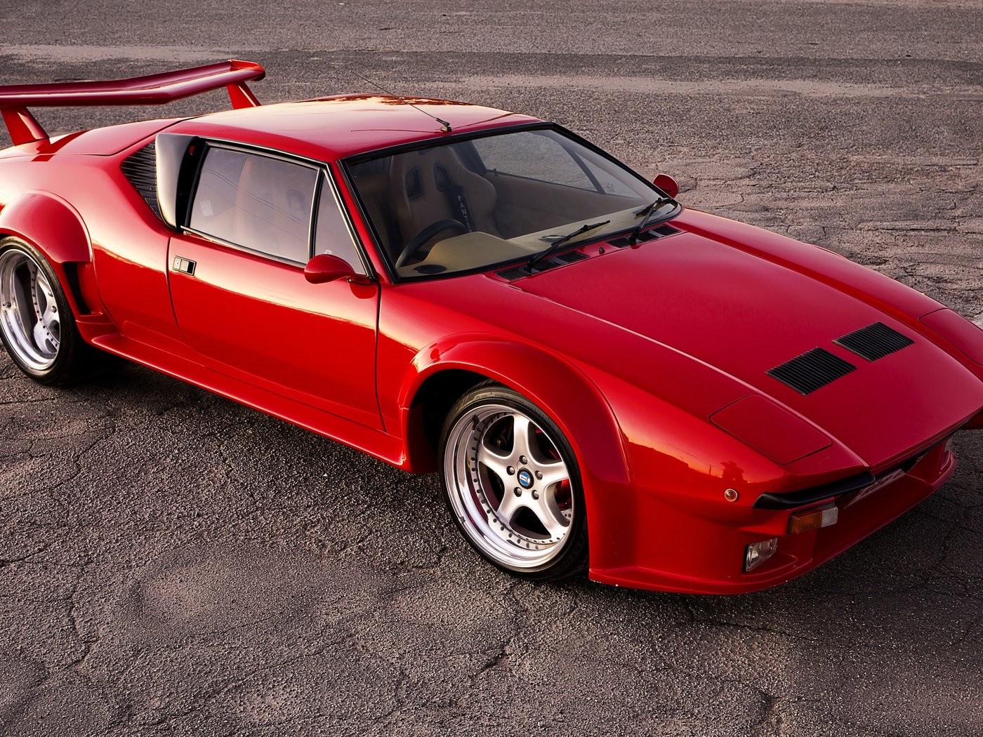 Обои авто, автомобиль, краcный, суперкар, de tomaso pantera, auto, car, red, supercar разрешение 2560x1600 Загрузить