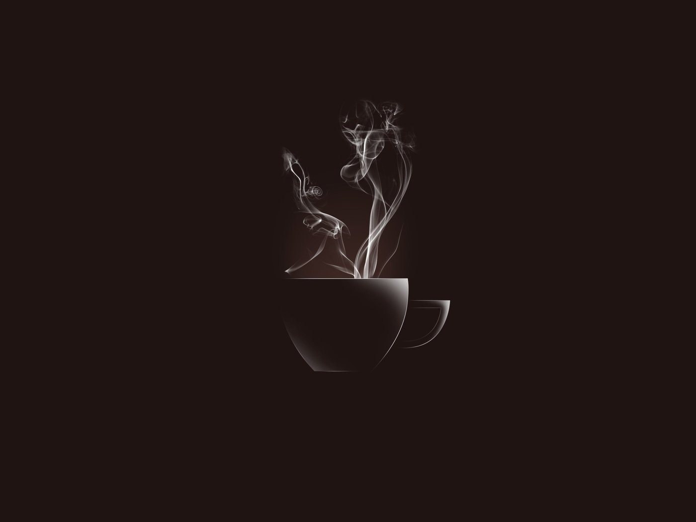 Обои кофе, минимализм, черный фон, чашка, пар, coffee, minimalism, black background, cup, couples разрешение 2560x1600 Загрузить