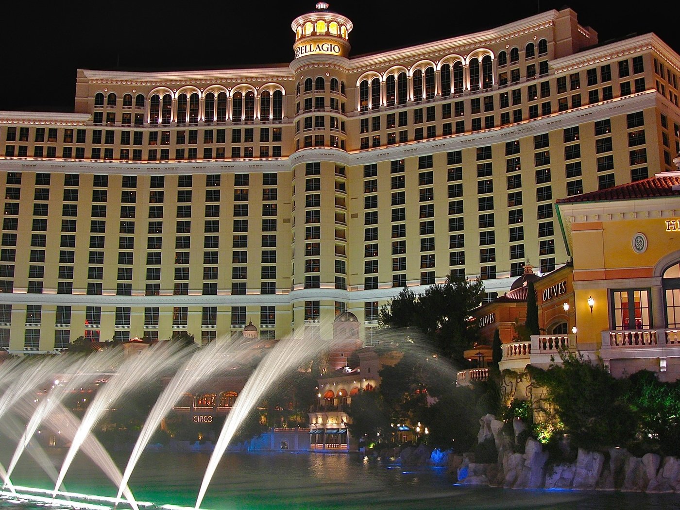 Обои казино bellagio в лас-вегасе, bellagio casino in las vegas разрешение 2560x1600 Загрузить