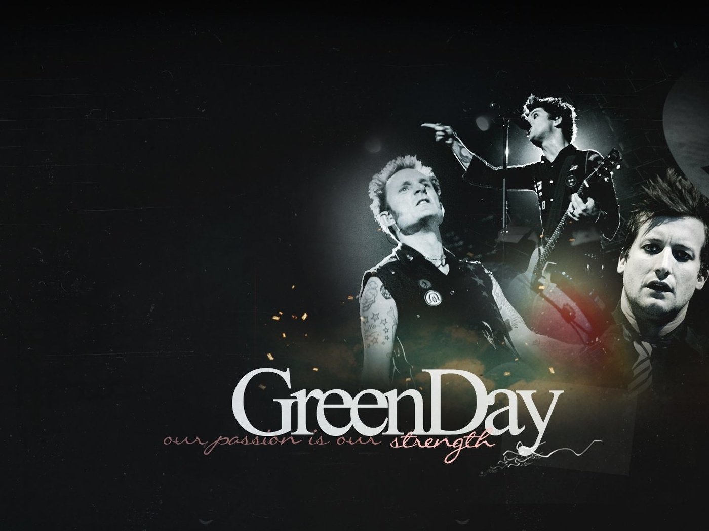 Обои группа, буквы, концерт, лица, green day, group, letters, concert, face разрешение 1920x1080 Загрузить