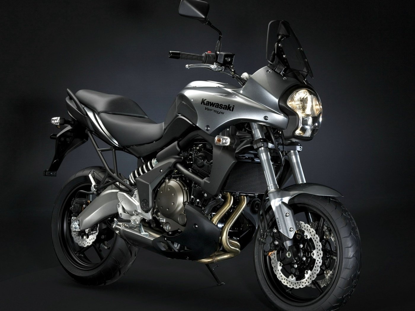 Обои мотоцикл, kawasaki, versys, motorcycle разрешение 2560x1600 Загрузить