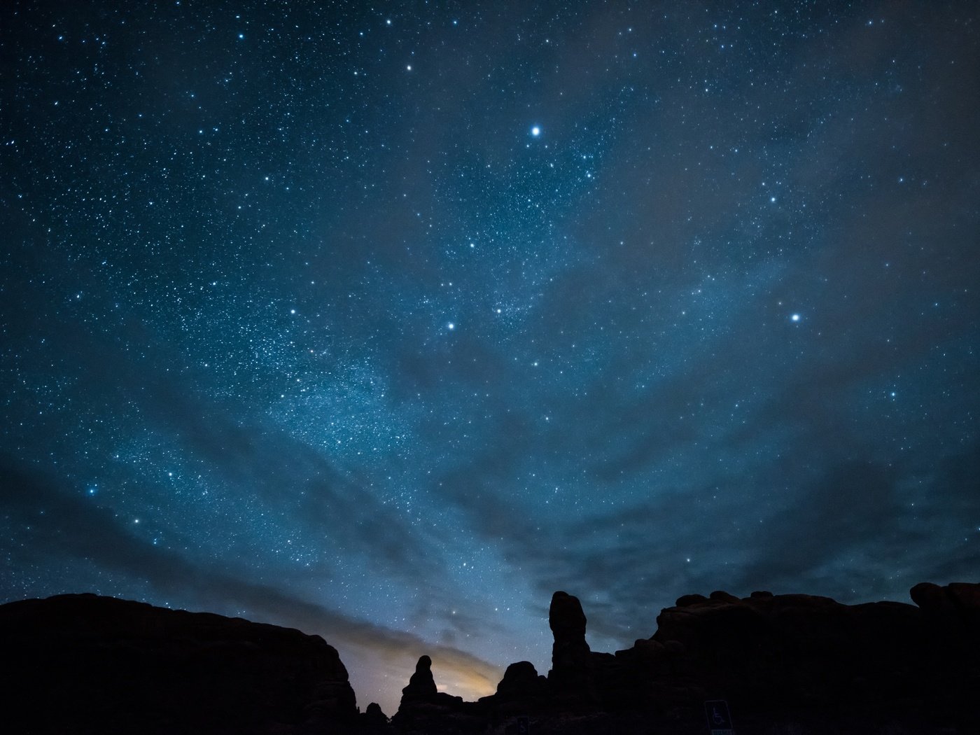 Обои небо, ночь, звезды, национальный парк арки, diana robinson, the sky, night, stars, arches national park разрешение 2048x1367 Загрузить