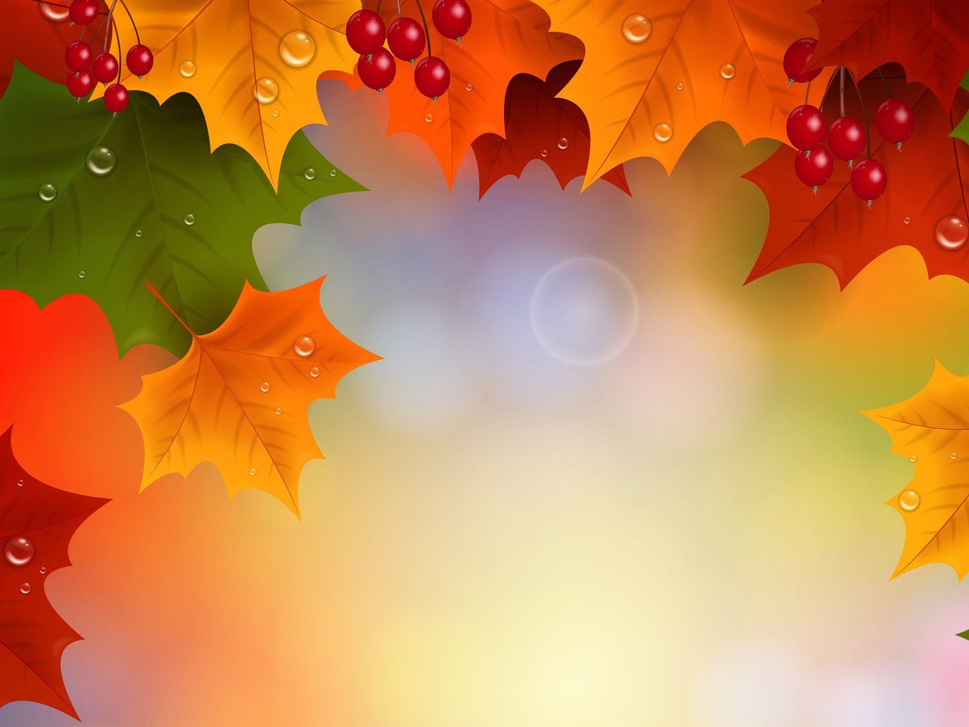 Обои листья, вектор, осень, графика, вектор зима, leaves, vector, autumn, graphics, vector winter разрешение 3840x2400 Загрузить