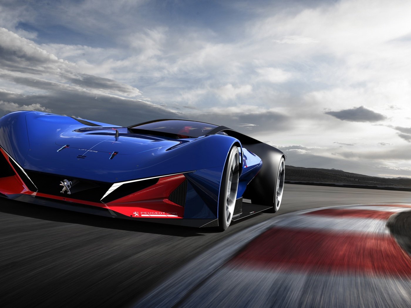 Обои peugeot, concept, гоночный, racing разрешение 5120x2880 Загрузить