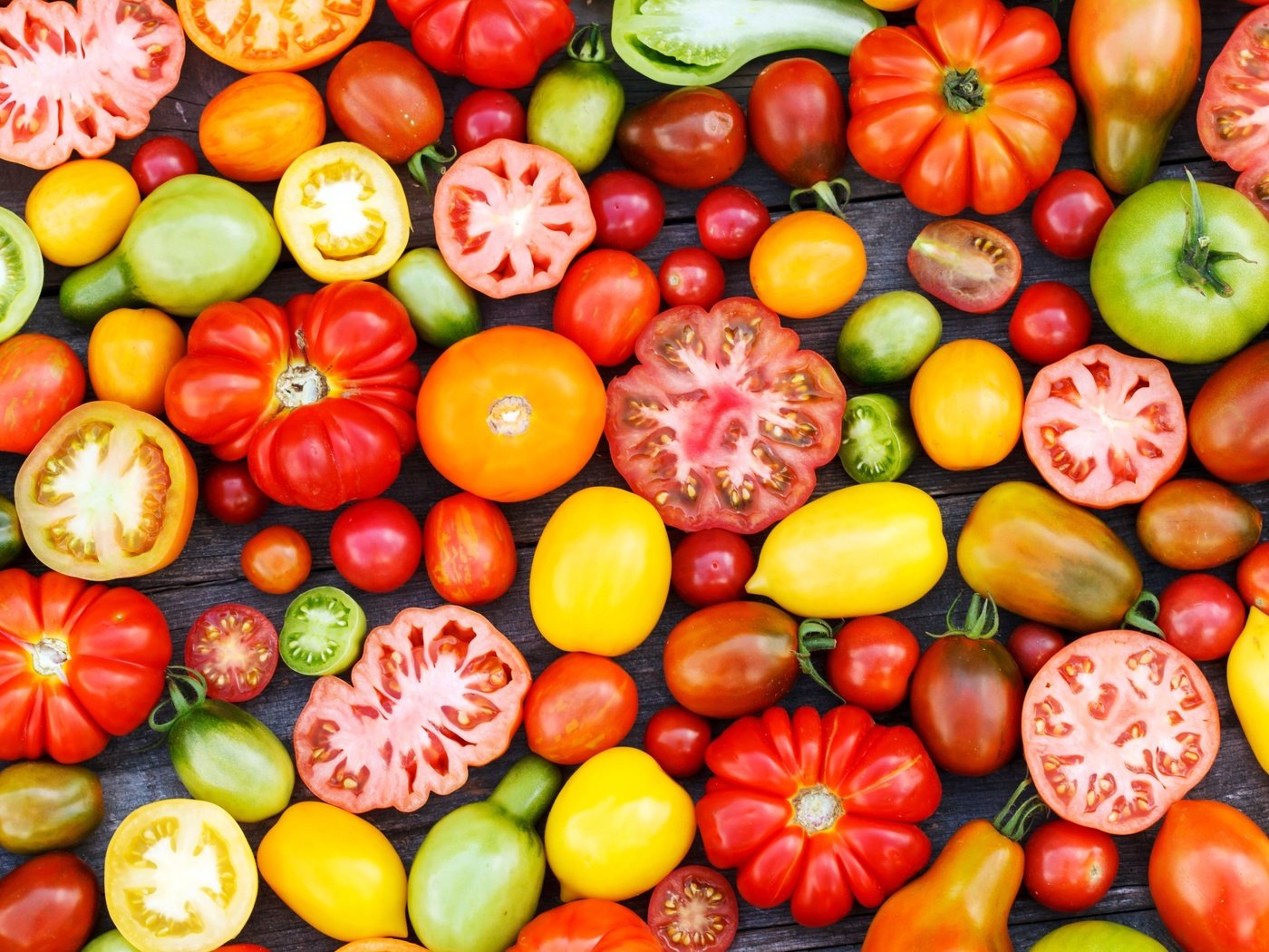 Обои овощи, помидоры, томаты, vegetables, tomatoes разрешение 2560x1707 Загрузить