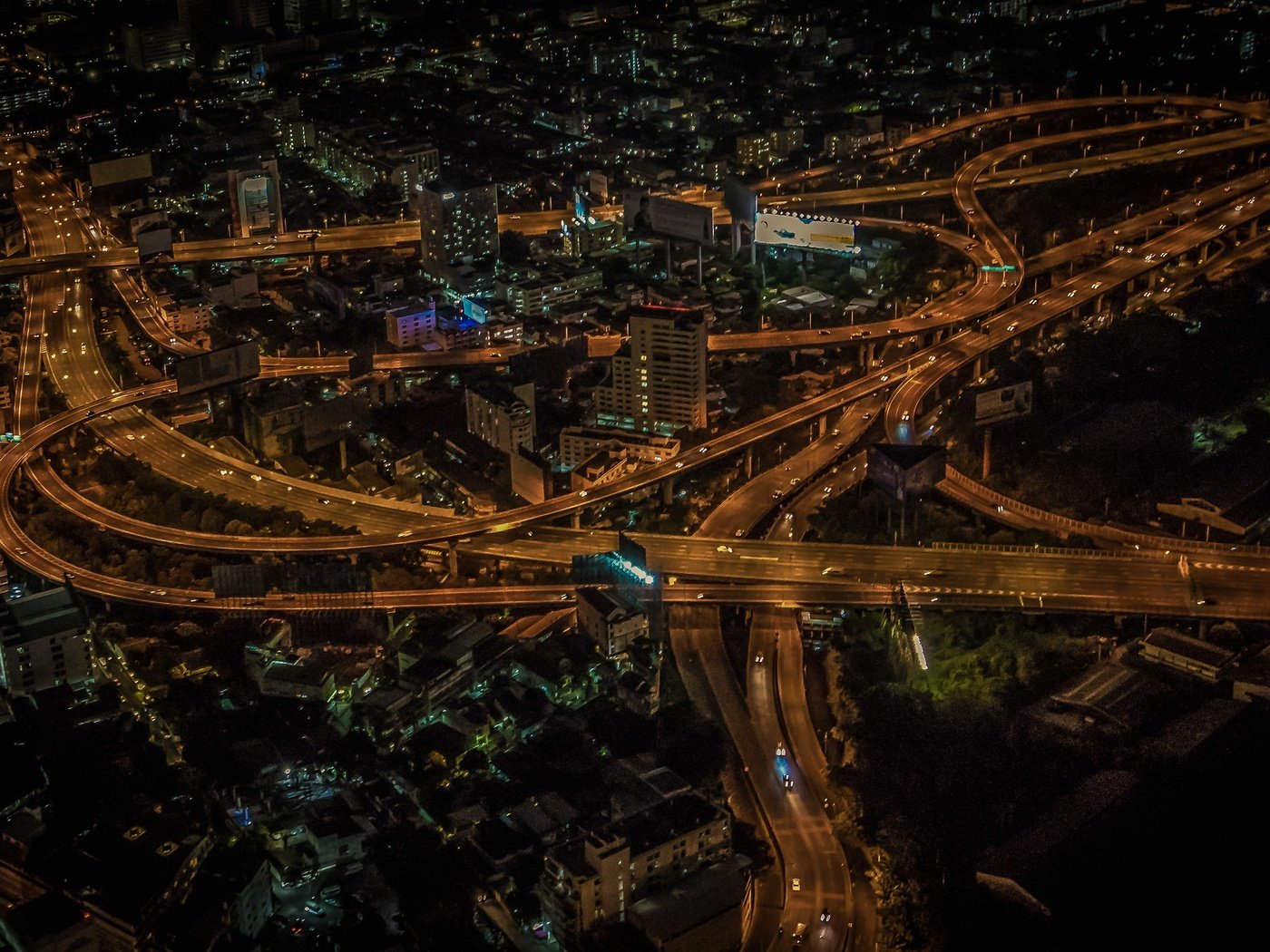 Обои ночь, огни, панорама, таиланд, бангкок, night, lights, panorama, thailand, bangkok разрешение 2048x1339 Загрузить