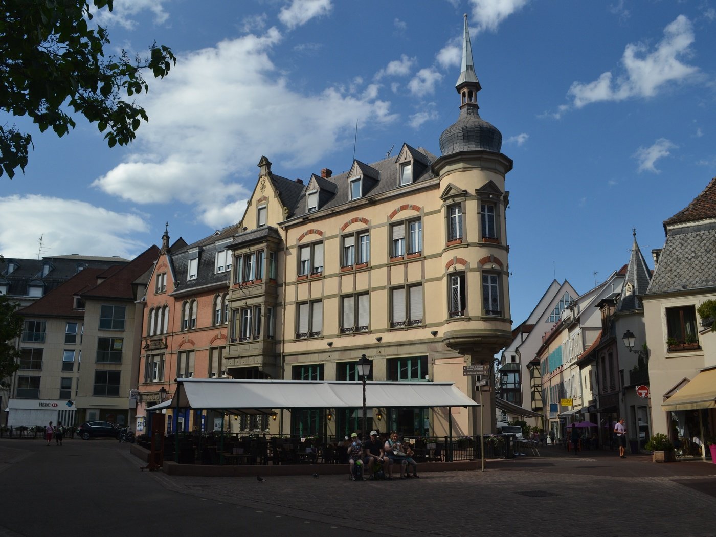 Обои улица, архитектура, здание, франция, франци, кольмар, street, architecture, the building, france, colmar разрешение 4608x3072 Загрузить