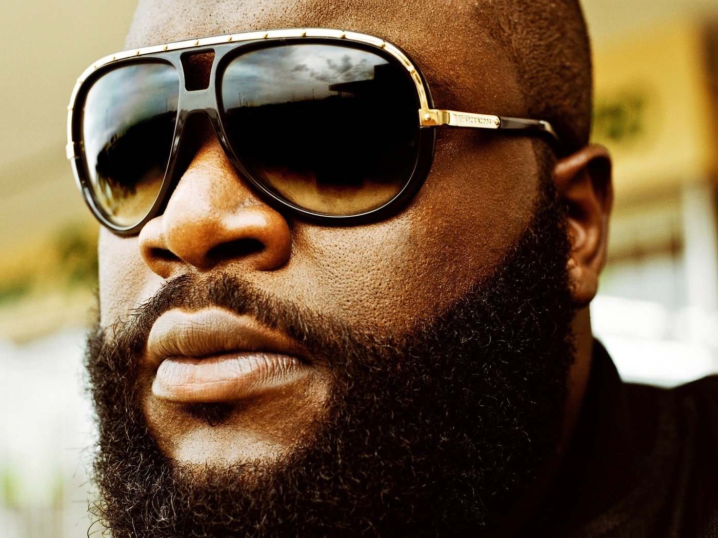 Обои очки, борода, рик росс, рэппер, glasses, beard, rick ross, rapper разрешение 2880x1800 Загрузить