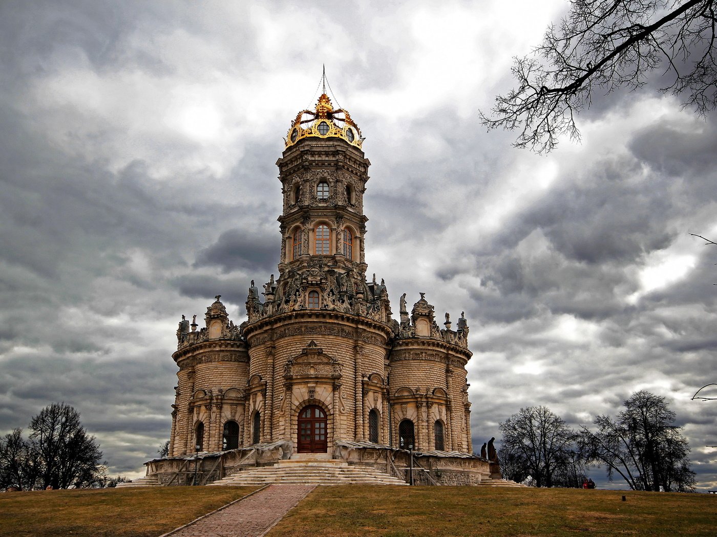 Обои россия, церковь, храм знамения богородицы, дубровицы, russia, church, temple of the sign of the virgin, dubrovitsy разрешение 3072x2127 Загрузить