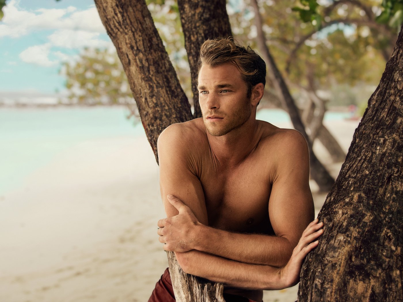 Обои актёр, мужчина, мальдивы, дэвид фрэмптон, milzero, actor, male, the maldives, david frampton разрешение 3840x2400 Загрузить