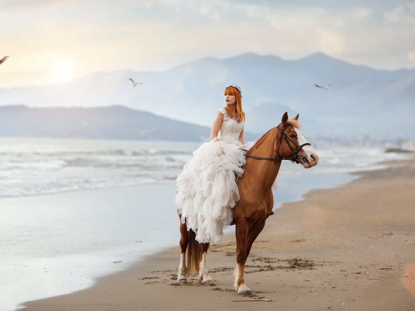 Обои природа, небеса, всадница, алессандро ди чикко, наездница, nature, heaven, rider, alessandro di cicco разрешение 2000x1333 Загрузить