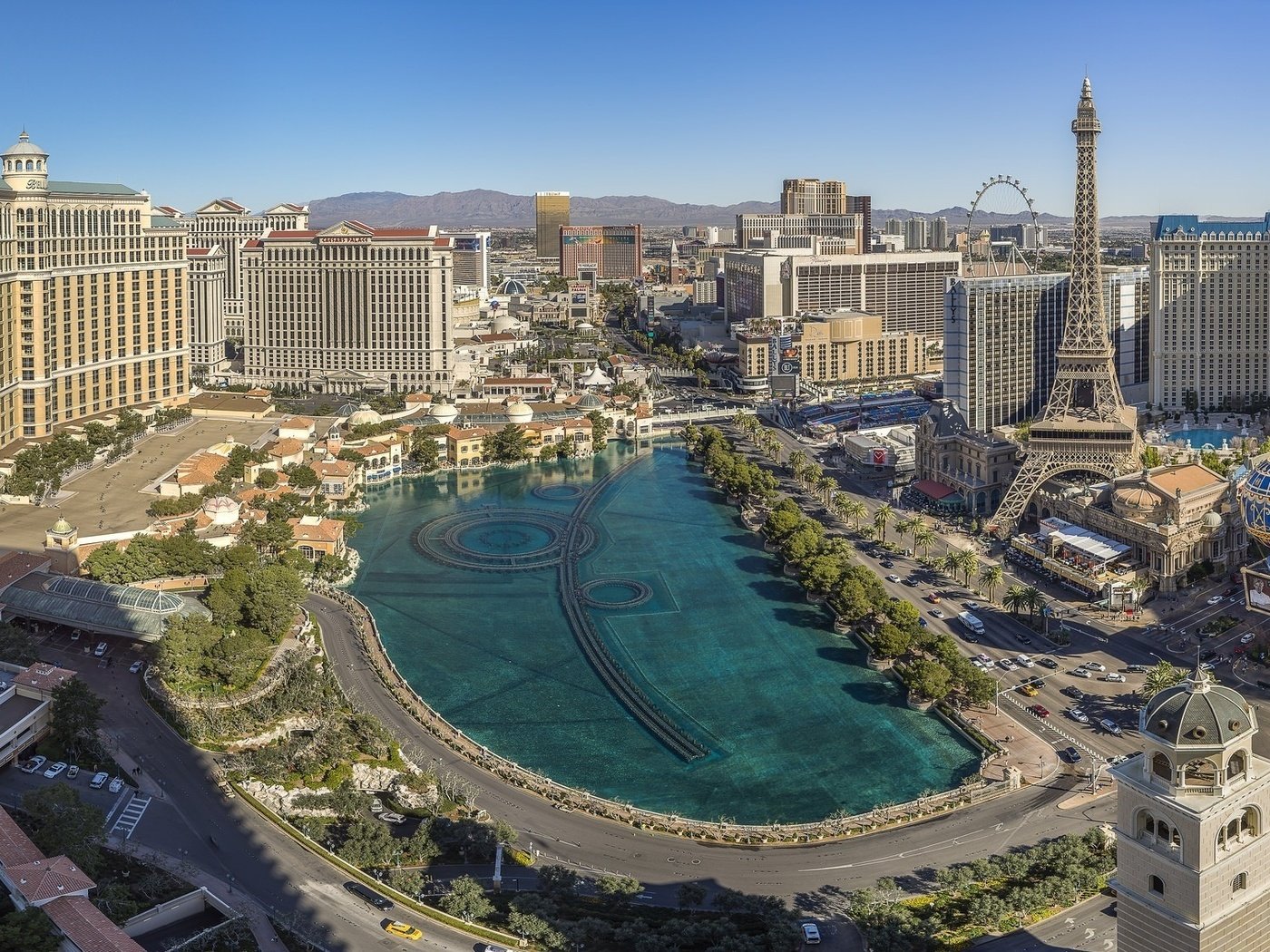 Обои панорама, город, сша, лас-вегас, panorama, the city, usa, las vegas разрешение 2048x1132 Загрузить