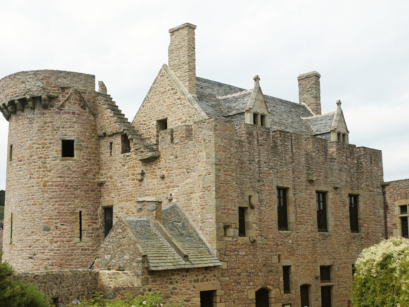 Обои замок, здание, франция, форт-ла-латт, castle, the building, france, fort la latte разрешение 4440x2880 Загрузить