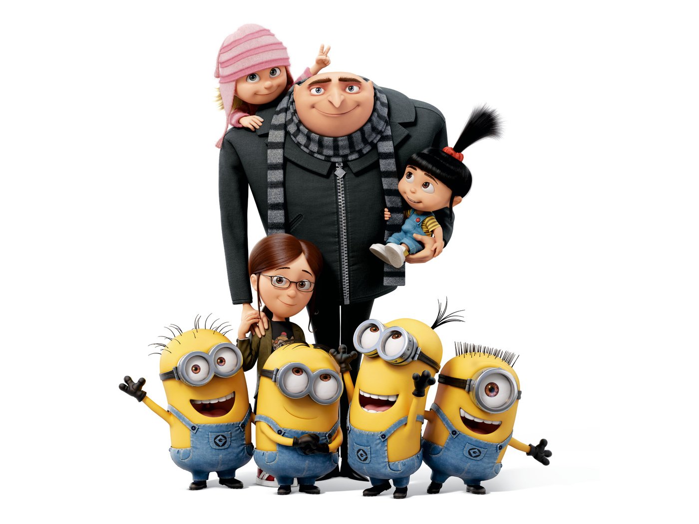 Обои мультфильм, девочки, миньоны, гадкий я 3, cartoon, girls, minions, despicable me 3 разрешение 7111x4000 Загрузить