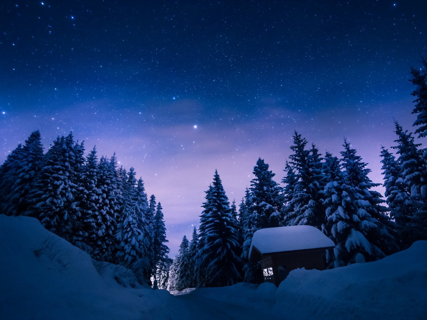 спокойной ночи картинки дизайнерские зимние красивые