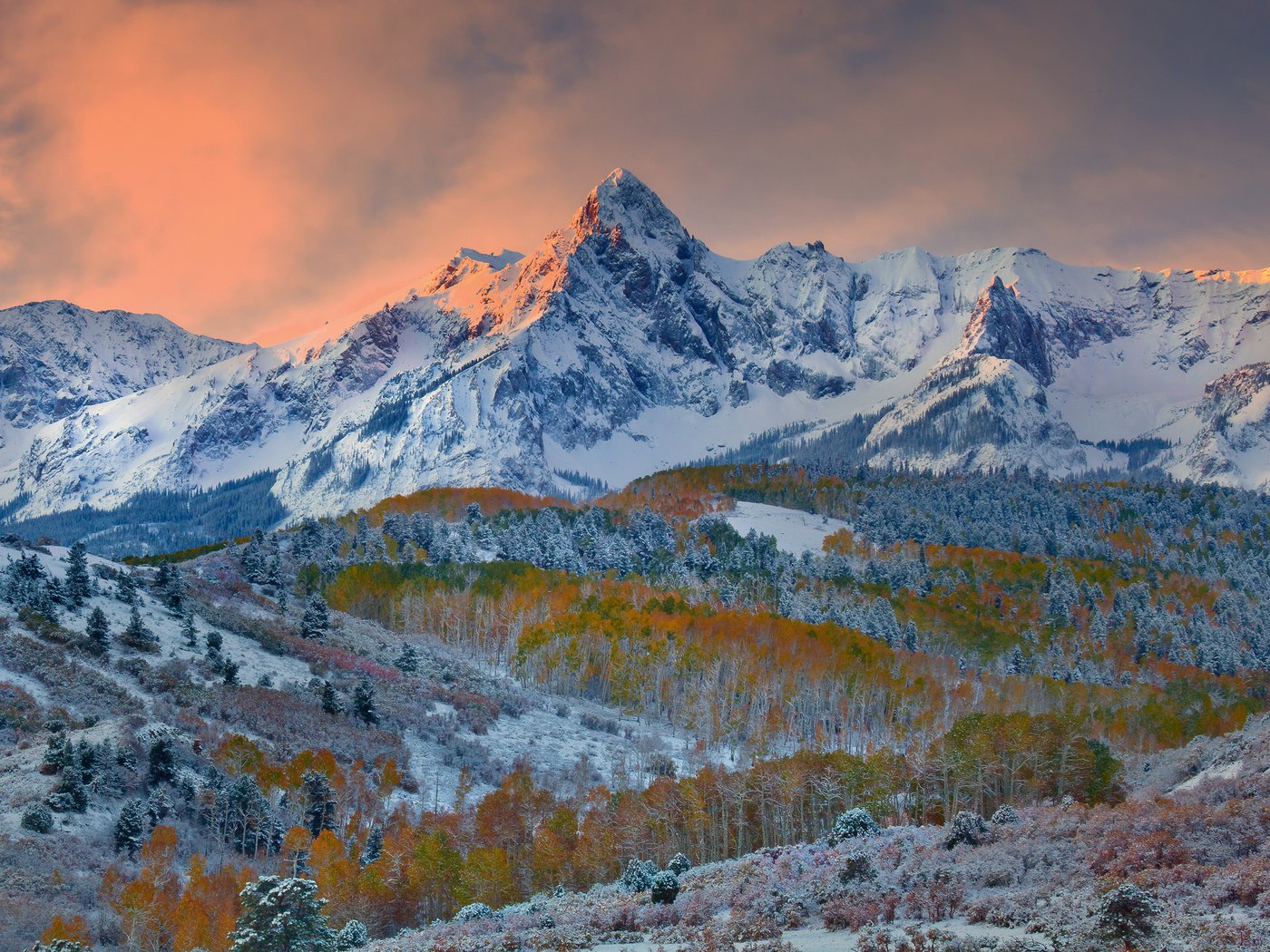 Обои горы, природа, зима, долина, скалистые горы, даллас, штат колорадо, kevin mcneal, mountains, nature, winter, valley, rocky mountains, dallas, colorado разрешение 3000x2000 Загрузить