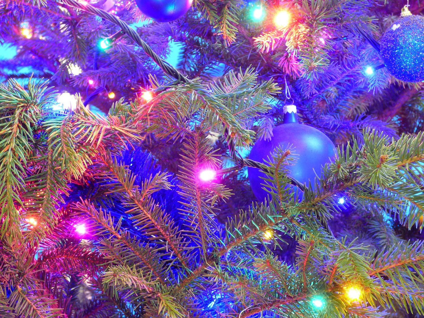 Обои новый год, елка, рождество, гирлянда, new year, tree, christmas, garland разрешение 3840x2400 Загрузить