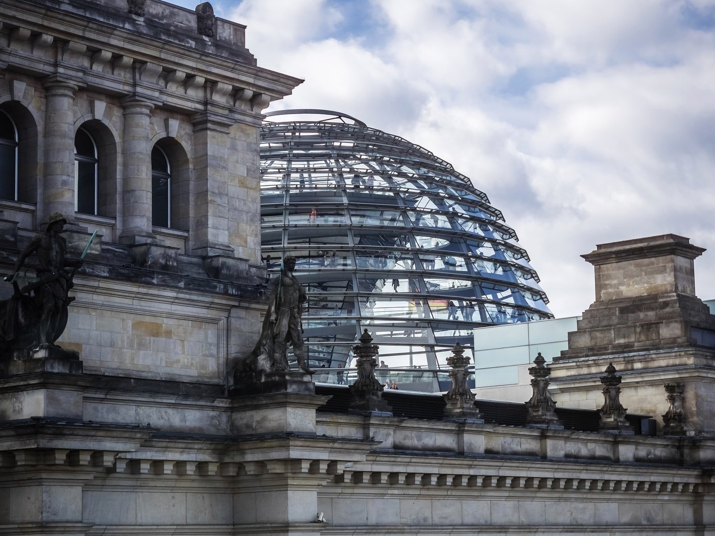 Обои германия, купол, берлин, рейхстаг, germany, the dome, berlin, the reichstag разрешение 2048x1443 Загрузить