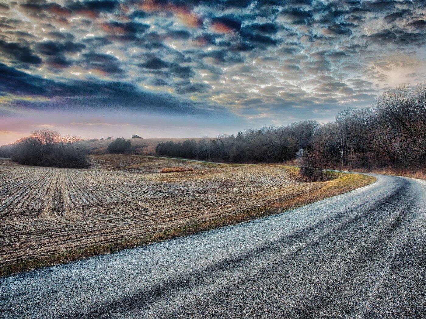 Обои небо, поле, the sky, field разрешение 3840x2160 Загрузить