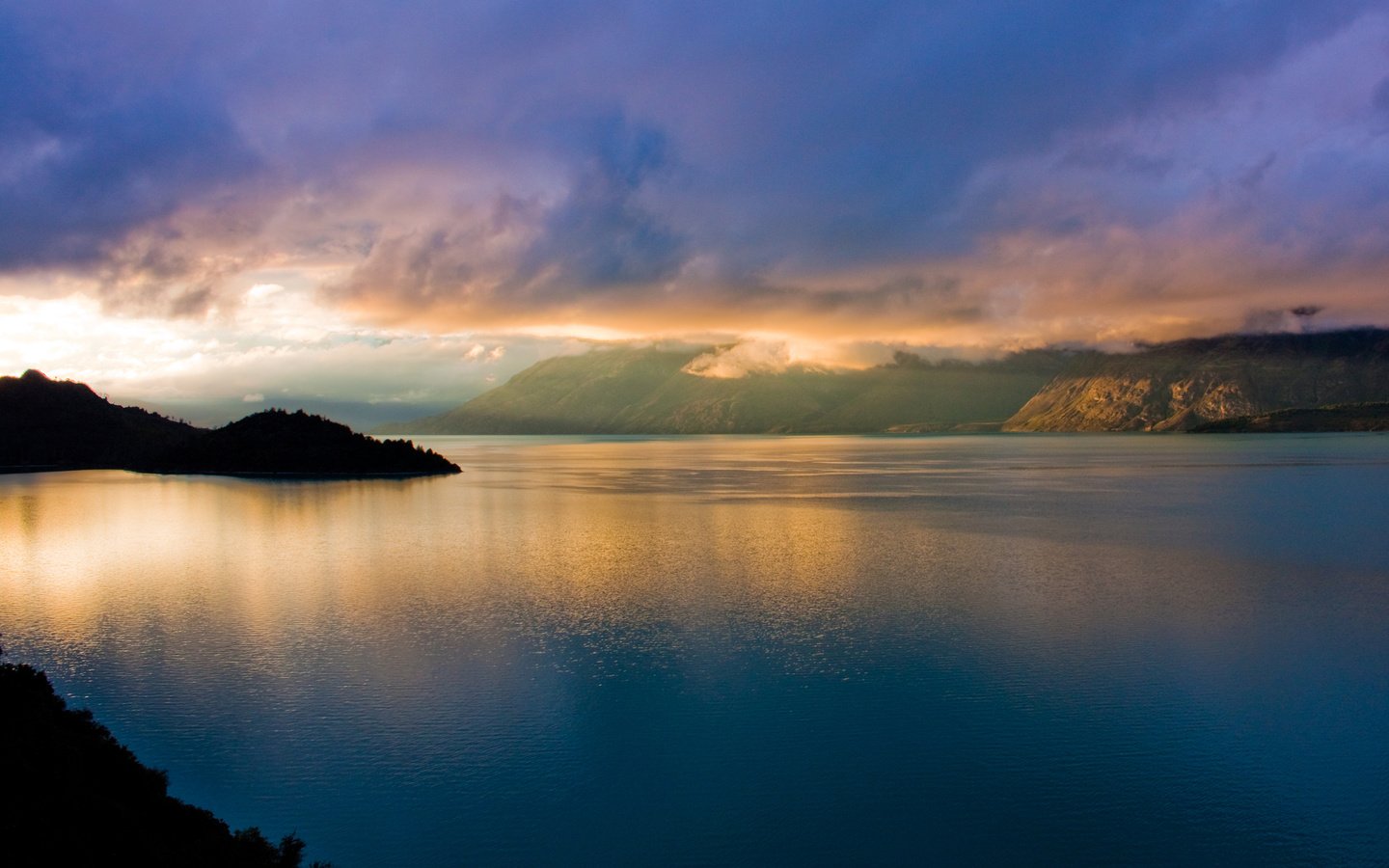 Обои новая зеландия, morning breaks, куинстаун, new zealand, queenstown разрешение 2560x1600 Загрузить