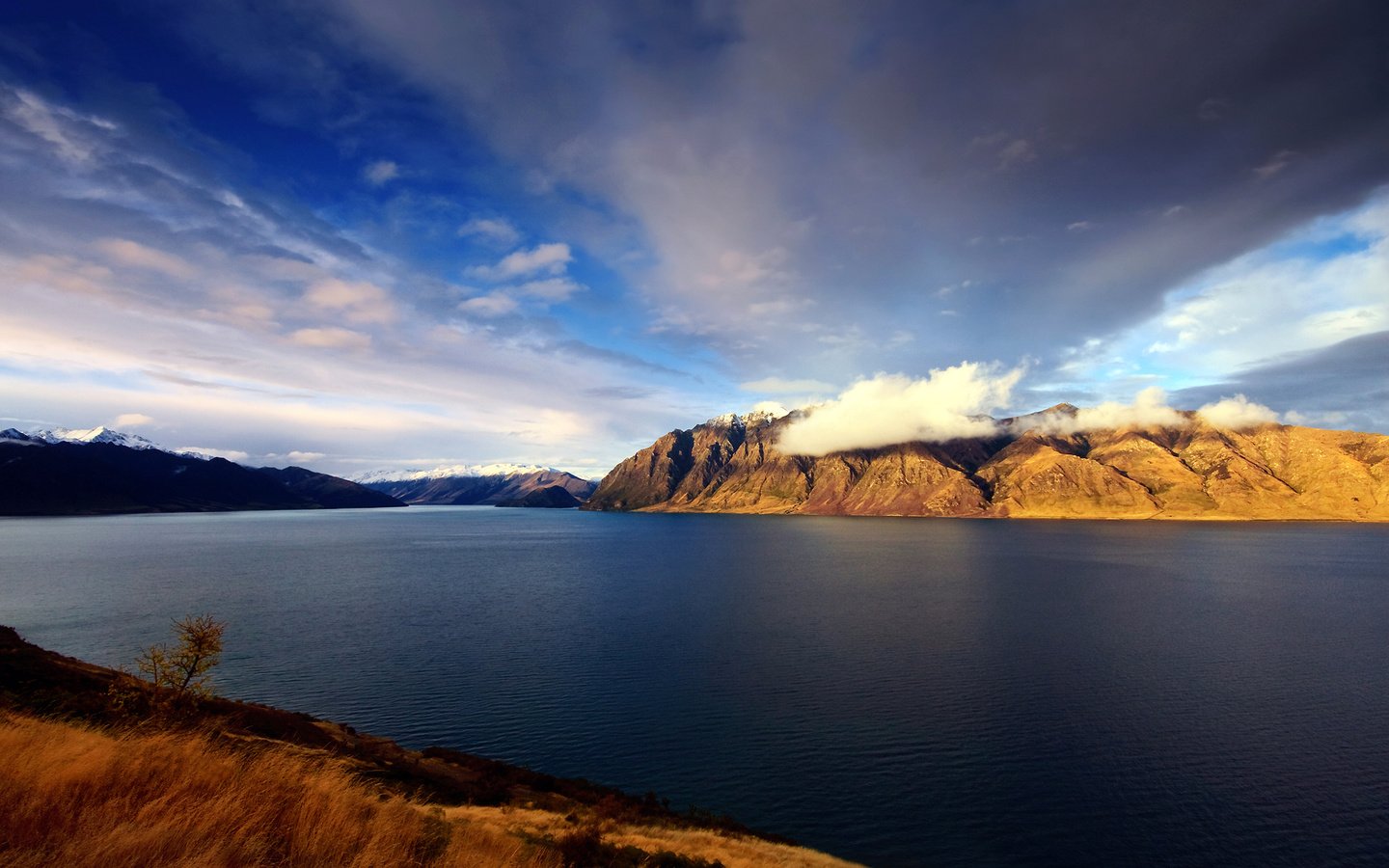 Обои остров, вулкан, новая зеландия, island, the volcano, new zealand разрешение 1920x1200 Загрузить