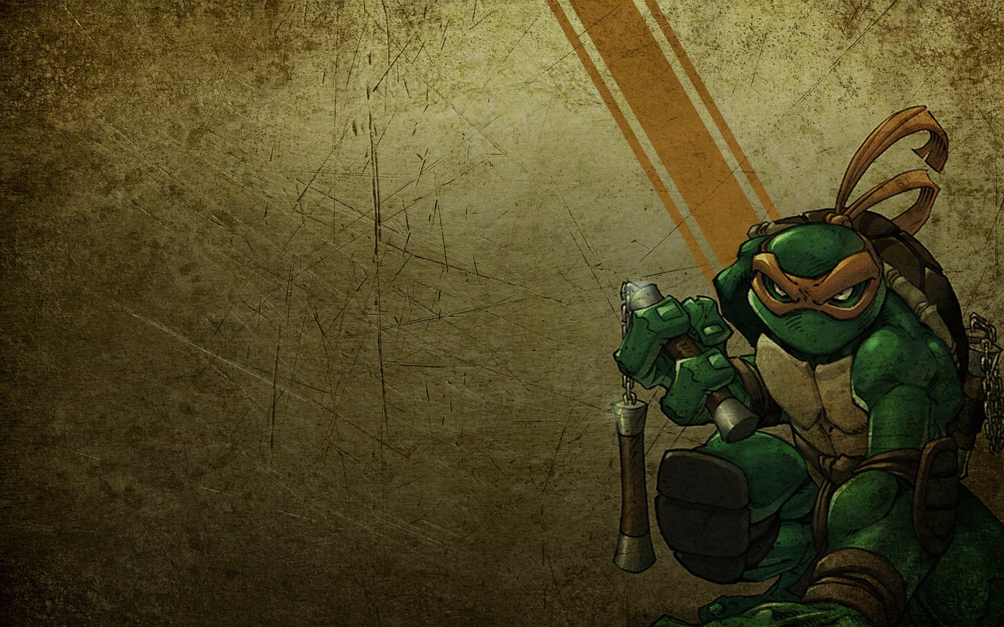 Обои tmnt, черепашки-ниндзя, микеланджело, майк, teenage mutant ninja turtles, michelangelo, mike разрешение 2560x1600 Загрузить