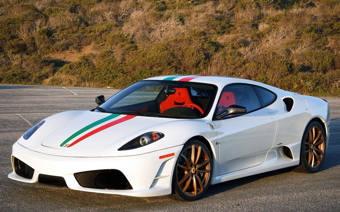 Ferrari f430 белая