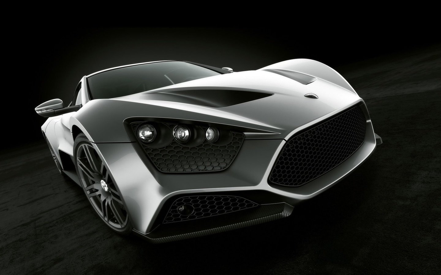 Обои серебро, спорткар, st1, зенво, silver, sports car, zenvo разрешение 1920x1200 Загрузить