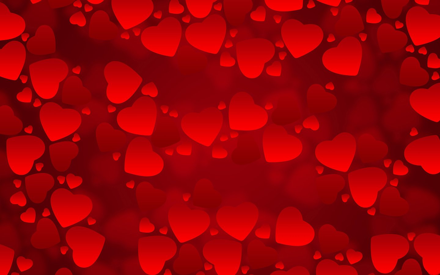Обои текстура, сердечки, красный фон, texture, hearts, red background разрешение 2560x1600 Загрузить