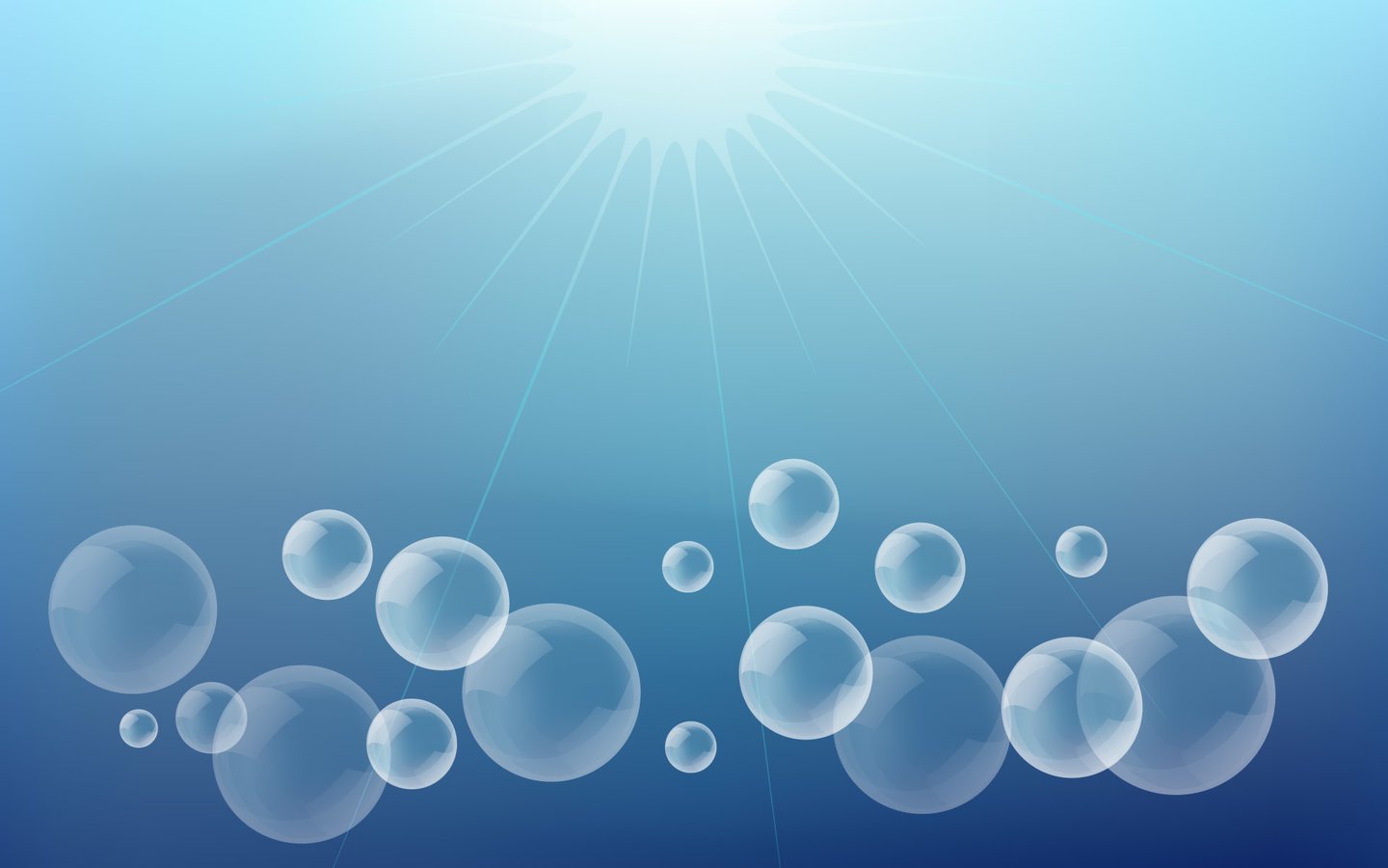 Обои свет, пузыри, голубое, light, bubbles, blue разрешение 1920x1200 Загрузить