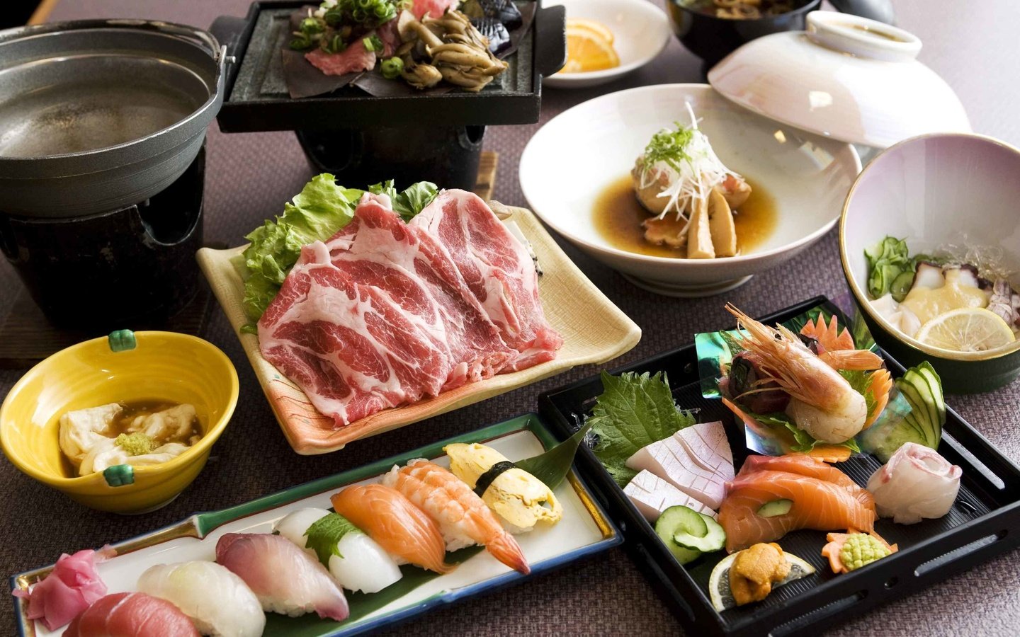 Обои еда, япония, кухня, рыба, суши, food, japan, kitchen, fish, sushi разрешение 3020x2014 Загрузить