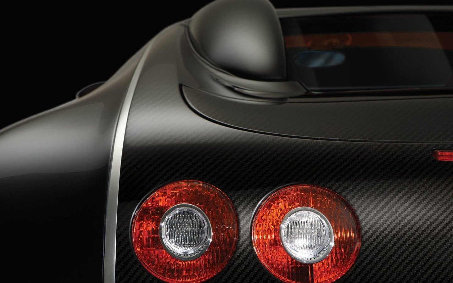 черный автомобиль фары Bugatti Veyron скачать