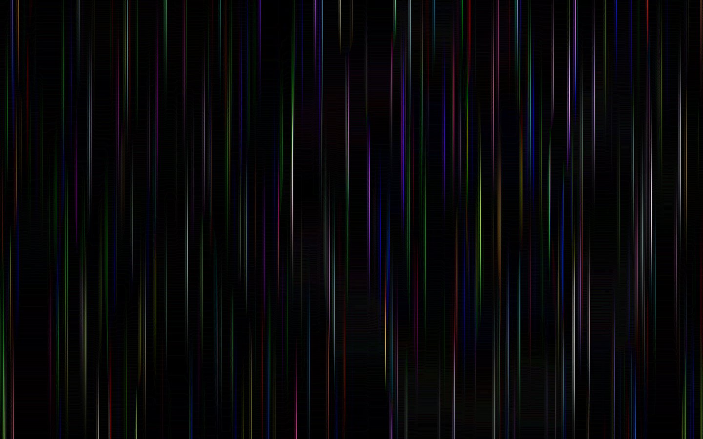 Обои разноцветные линии, на черном фоне, colored lines, on a black background разрешение 2560x1600 Загрузить