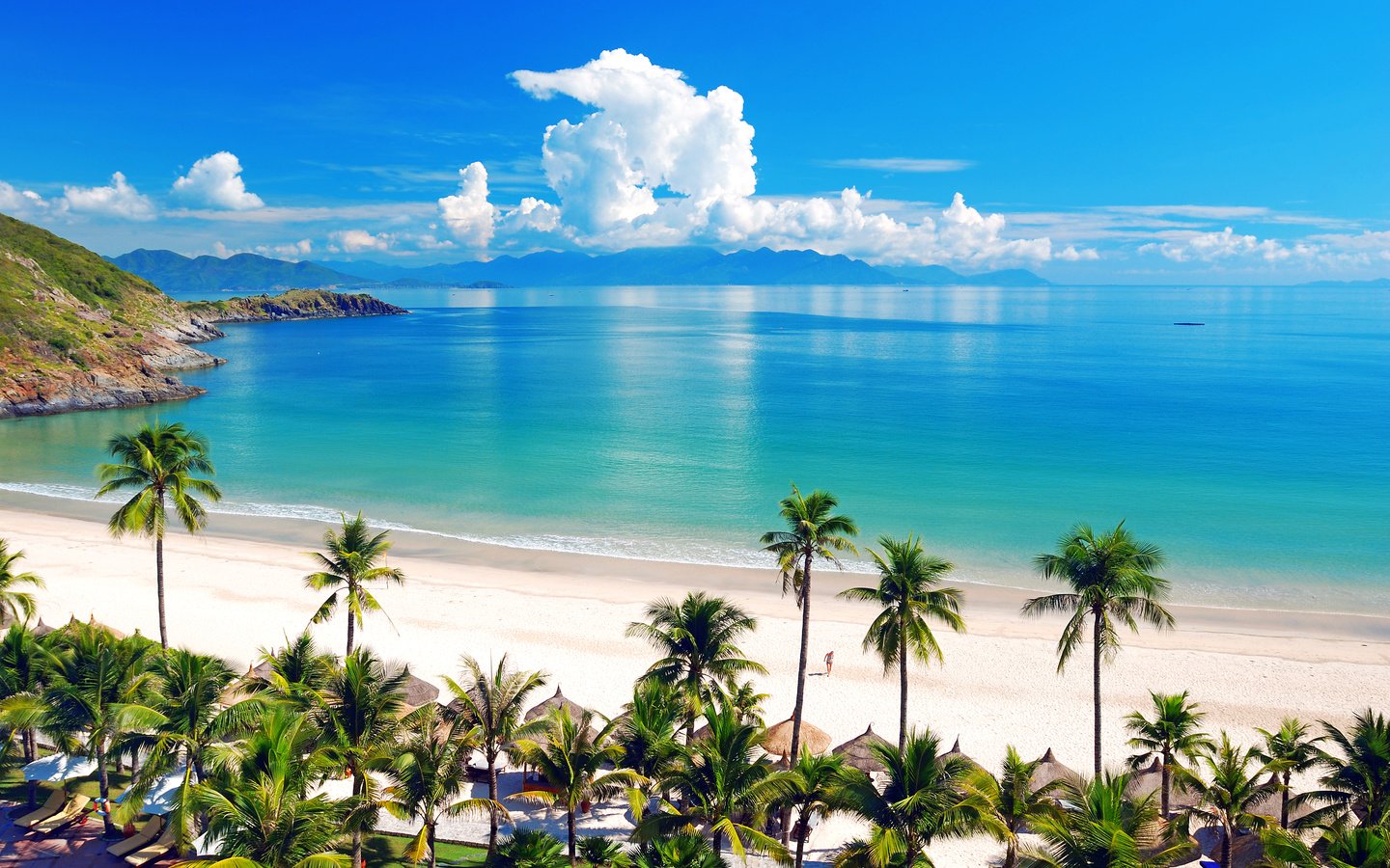 Обои море, пляж, тропики, sea, beach, tropics разрешение 3804x2486 Загрузить