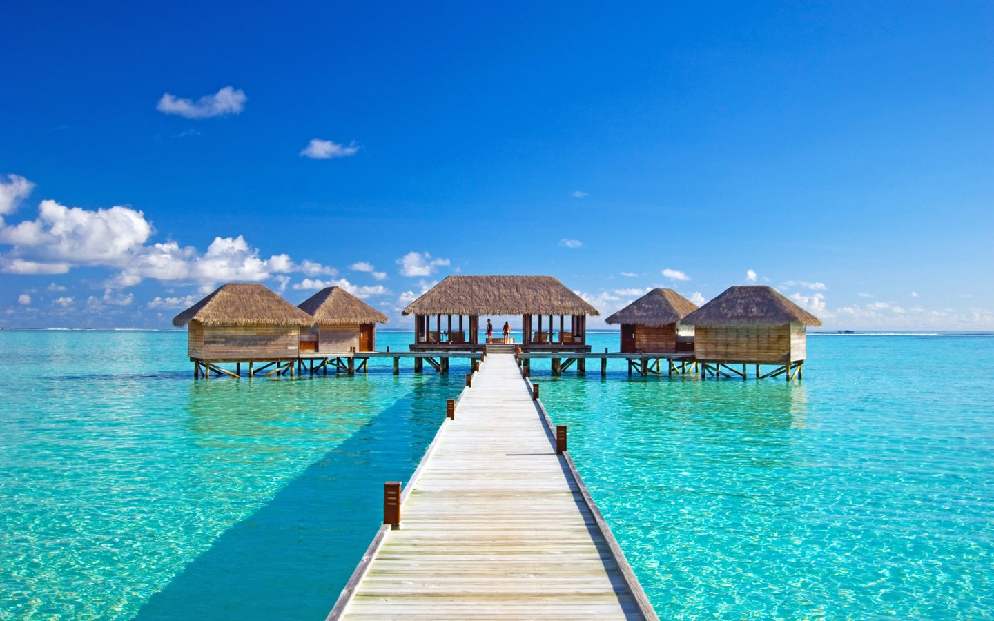 Обои море, отдых, бунгало, тропики, мальдивы, sea, stay, bungalow, tropics, the maldives разрешение 4249x2822 Загрузить