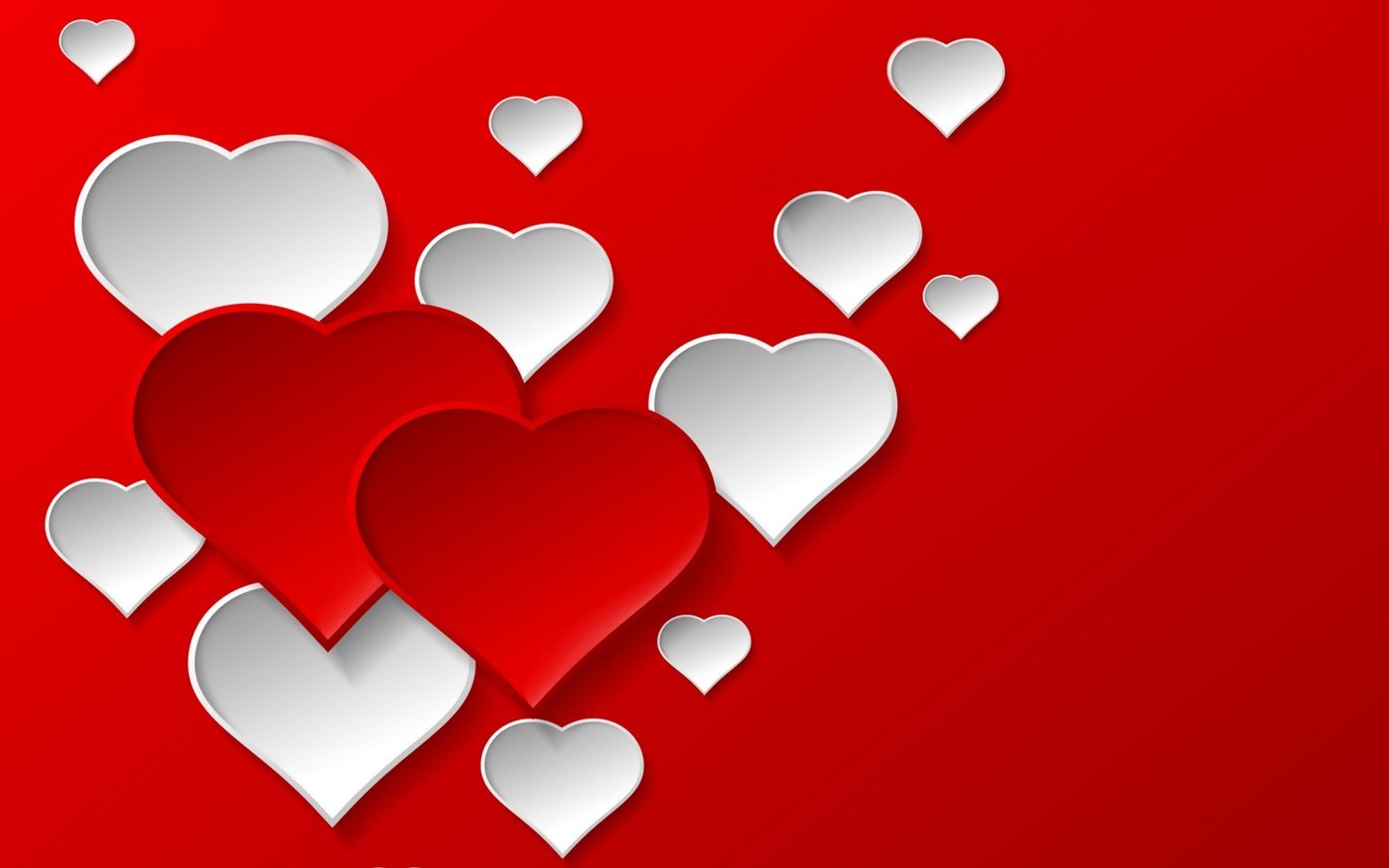 Обои фон, красные, любовь, сердечки, день святого валентина, background, red, love, hearts, valentine's day разрешение 1920x1200 Загрузить