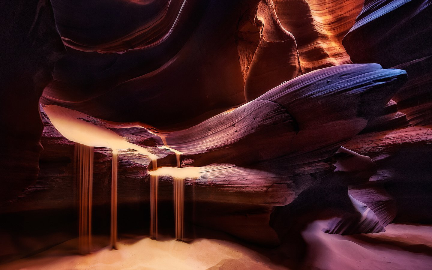 Обои свет, скалы, каньон антилопы, light, rocks, antelope canyon разрешение 1920x1200 Загрузить