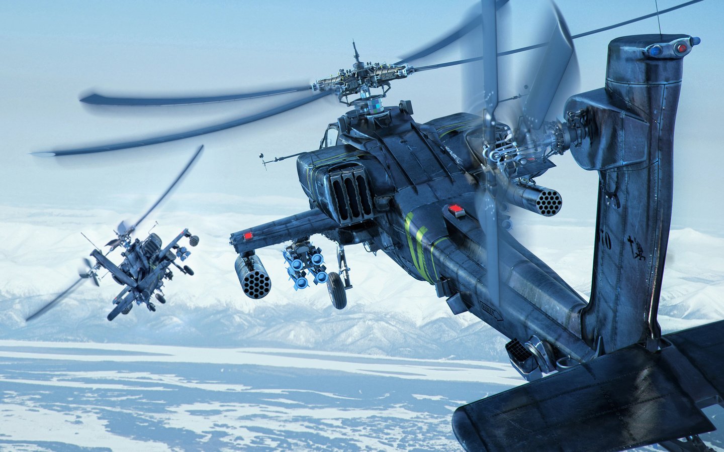 Обои небо, боевые, боинг, вертолеты, ударные, longbow, ah-64d, апачи, the sky, combat, boeing, helicopters, shock, apache разрешение 2560x1600 Загрузить