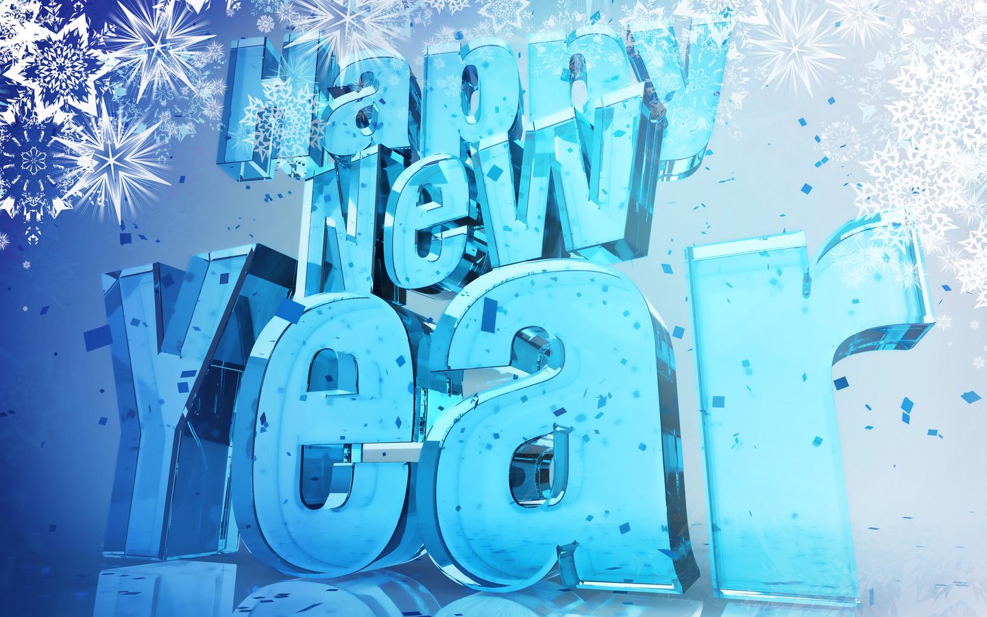 Обои с новым годом, 3д, happy new year, 3d разрешение 2880x1800 Загрузить