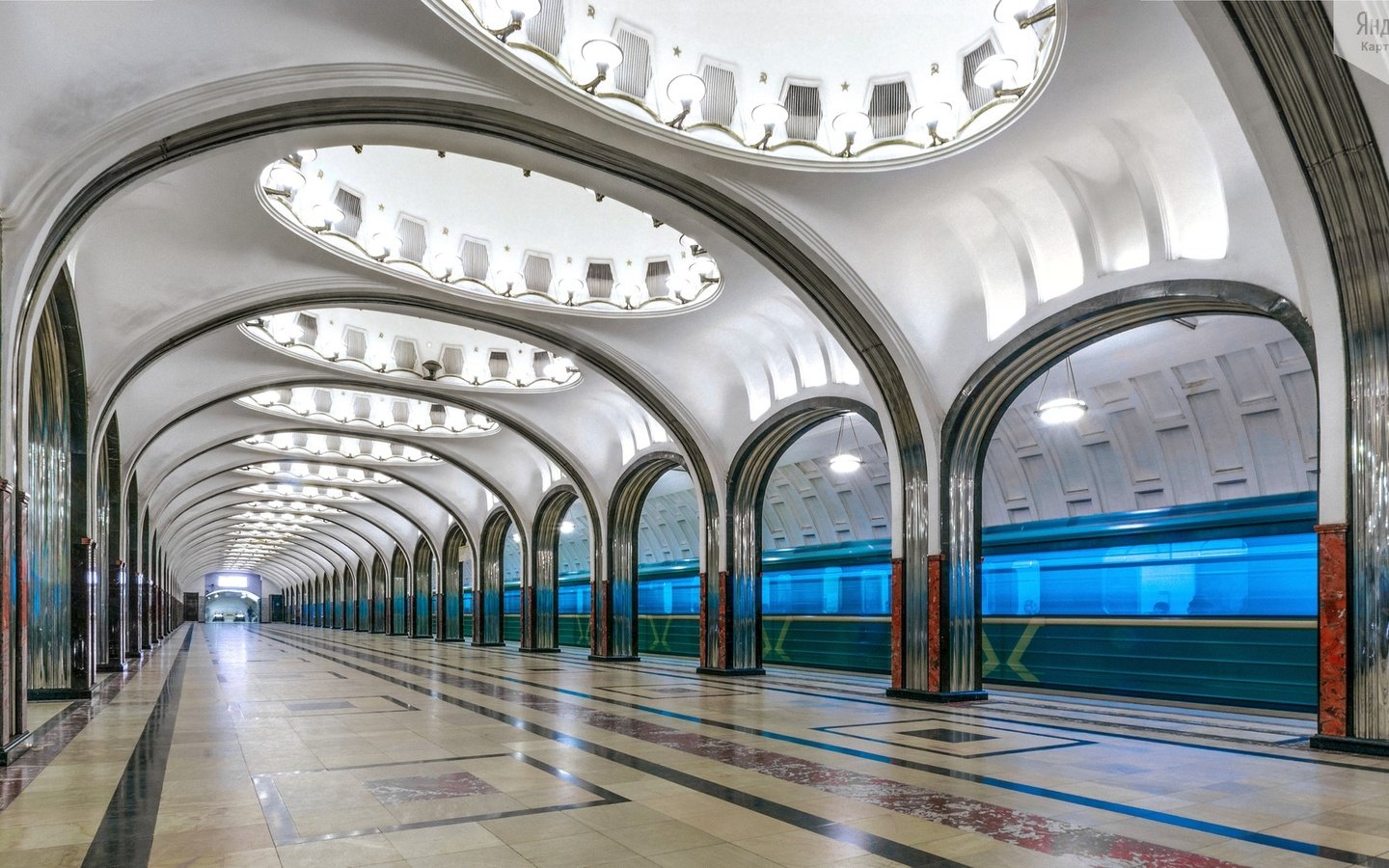Обои москва, метро, маяковская, железнодорожная станция, moscow, metro, mayakovskaya разрешение 1920x1080 Загрузить