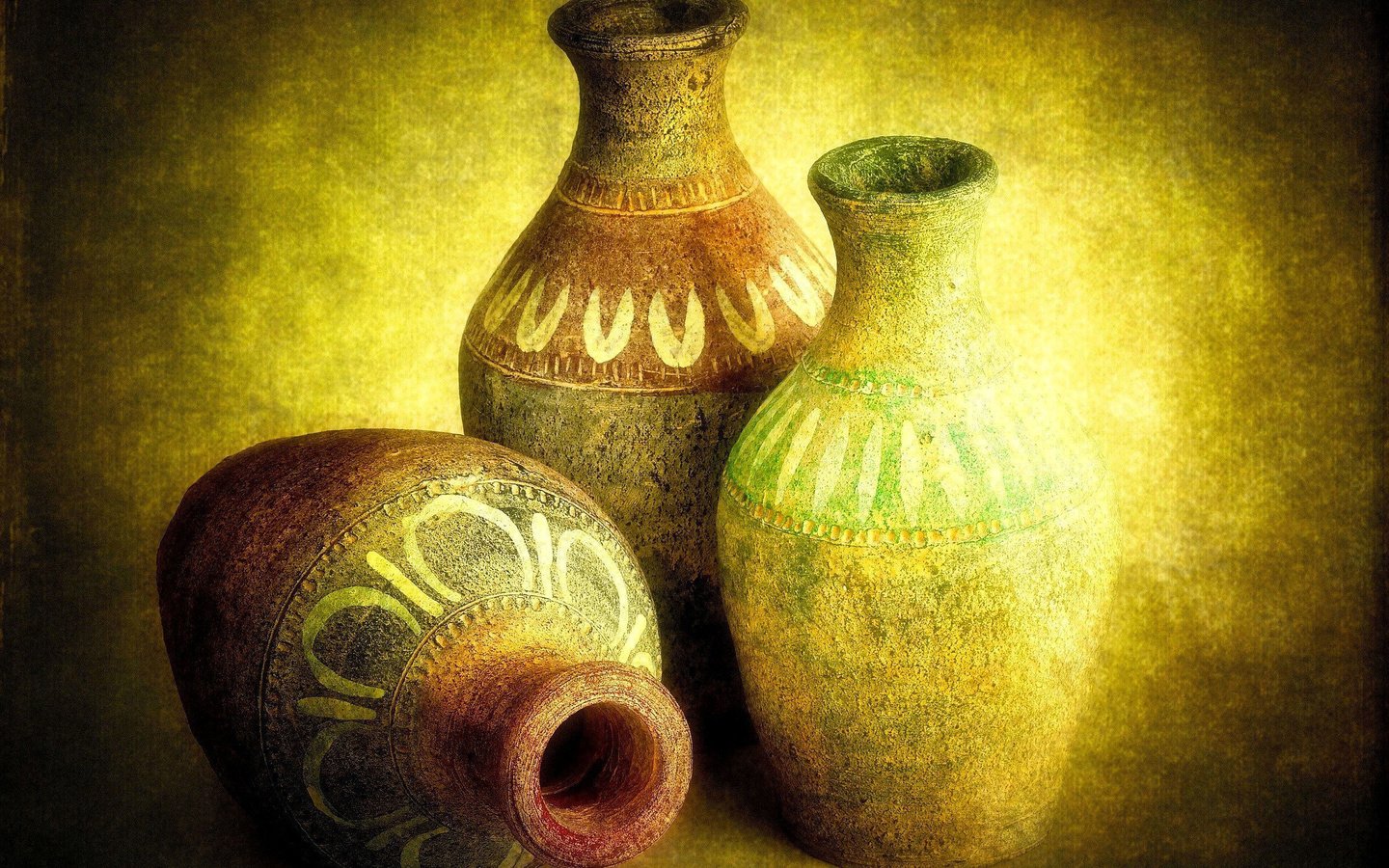 Обои древность, натюрморт, антиквариат, кувшины, глиняные, antiquity, still life, antiques, pitchers, clay разрешение 2400x1660 Загрузить
