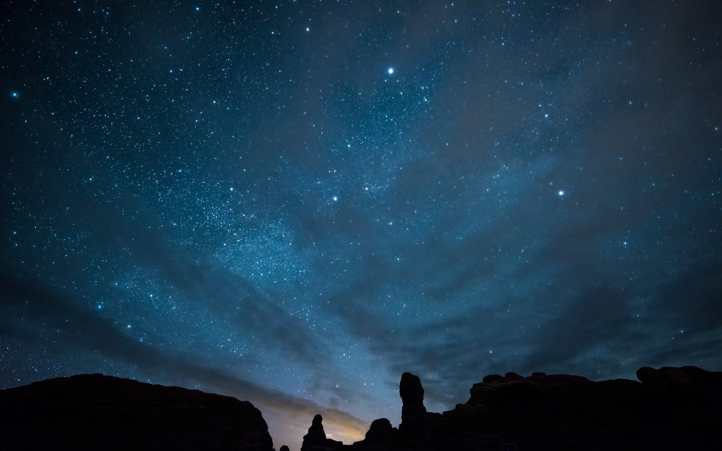 Обои небо, ночь, звезды, национальный парк арки, diana robinson, the sky, night, stars, arches national park разрешение 2048x1367 Загрузить