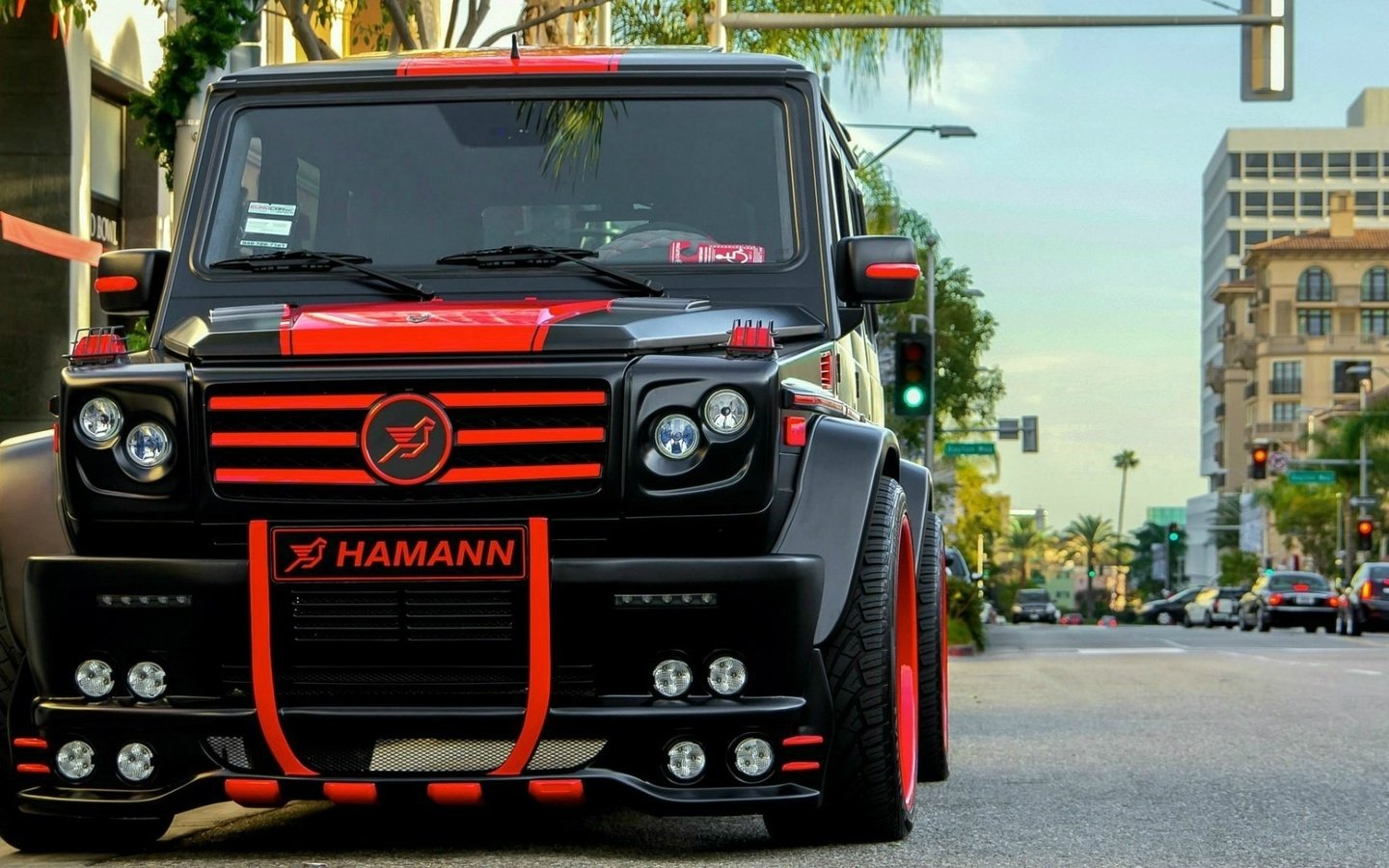 Обои автомобили, mercedes-benz g55 amg by hamann, mercedes- benz g55 amg от hamann, cars, mercedes - benz g55 amg from hamann разрешение 1920x1080 Загрузить