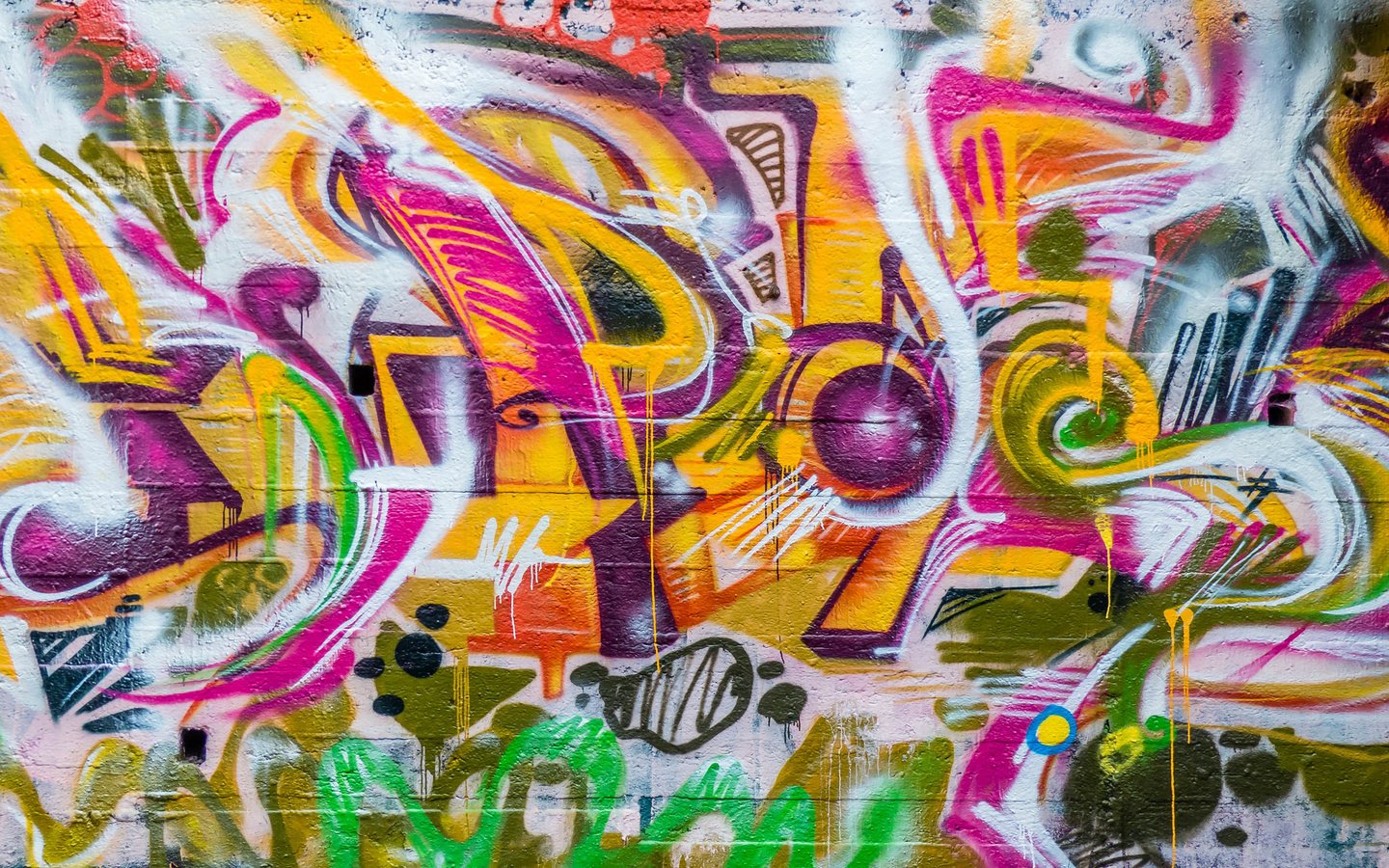 Обои текстура, цвет, стена, граффити, стрит-арт, texture, color, wall, graffiti, street art разрешение 2048x1368 Загрузить