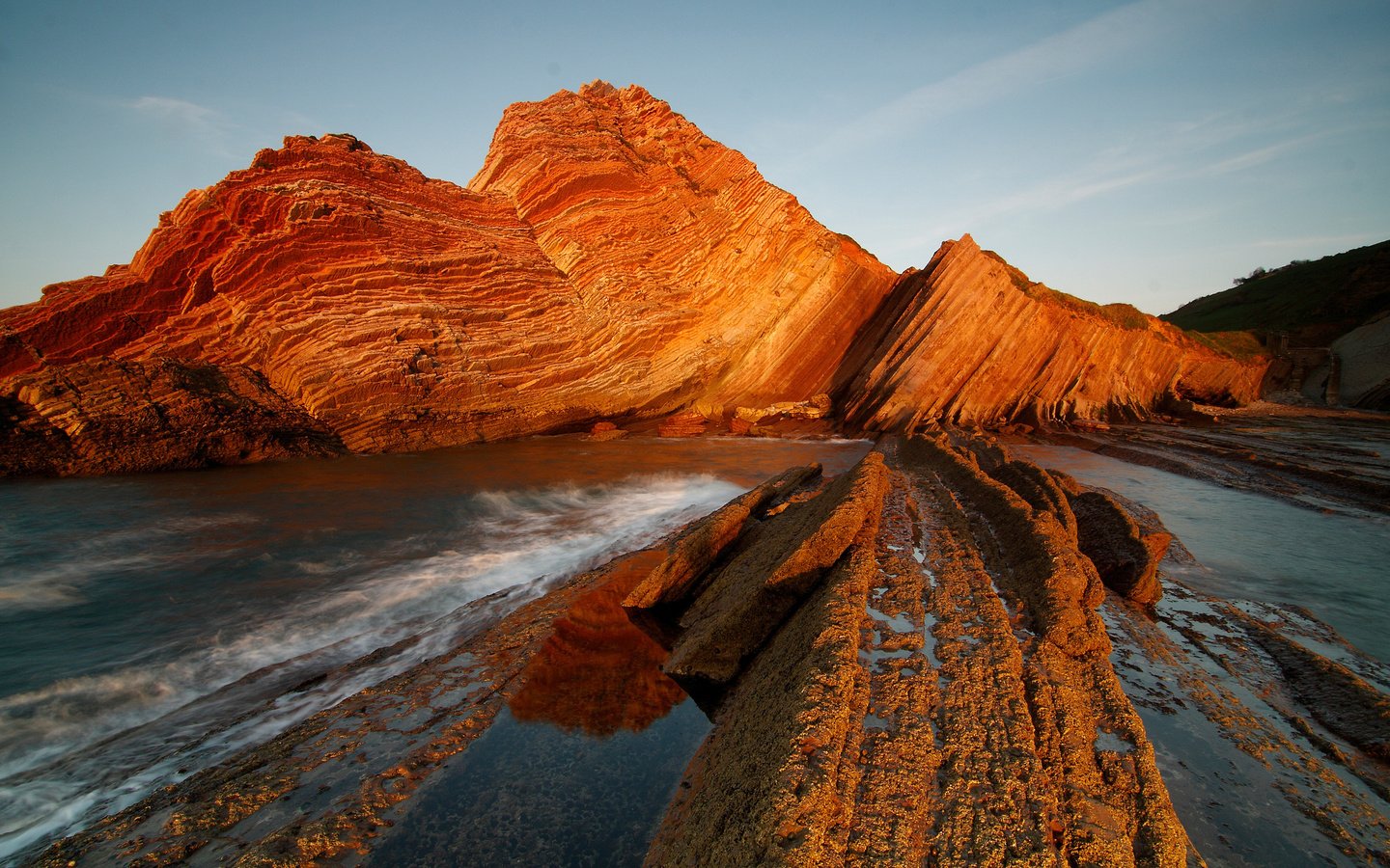 Обои скалы, природа, море, rocks, nature, sea разрешение 2880x1916 Загрузить